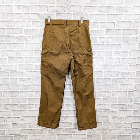 F/CE Made in Japan Men's Carpenter Pants in Khaki Brown Size Medium - Picture 3 of 11